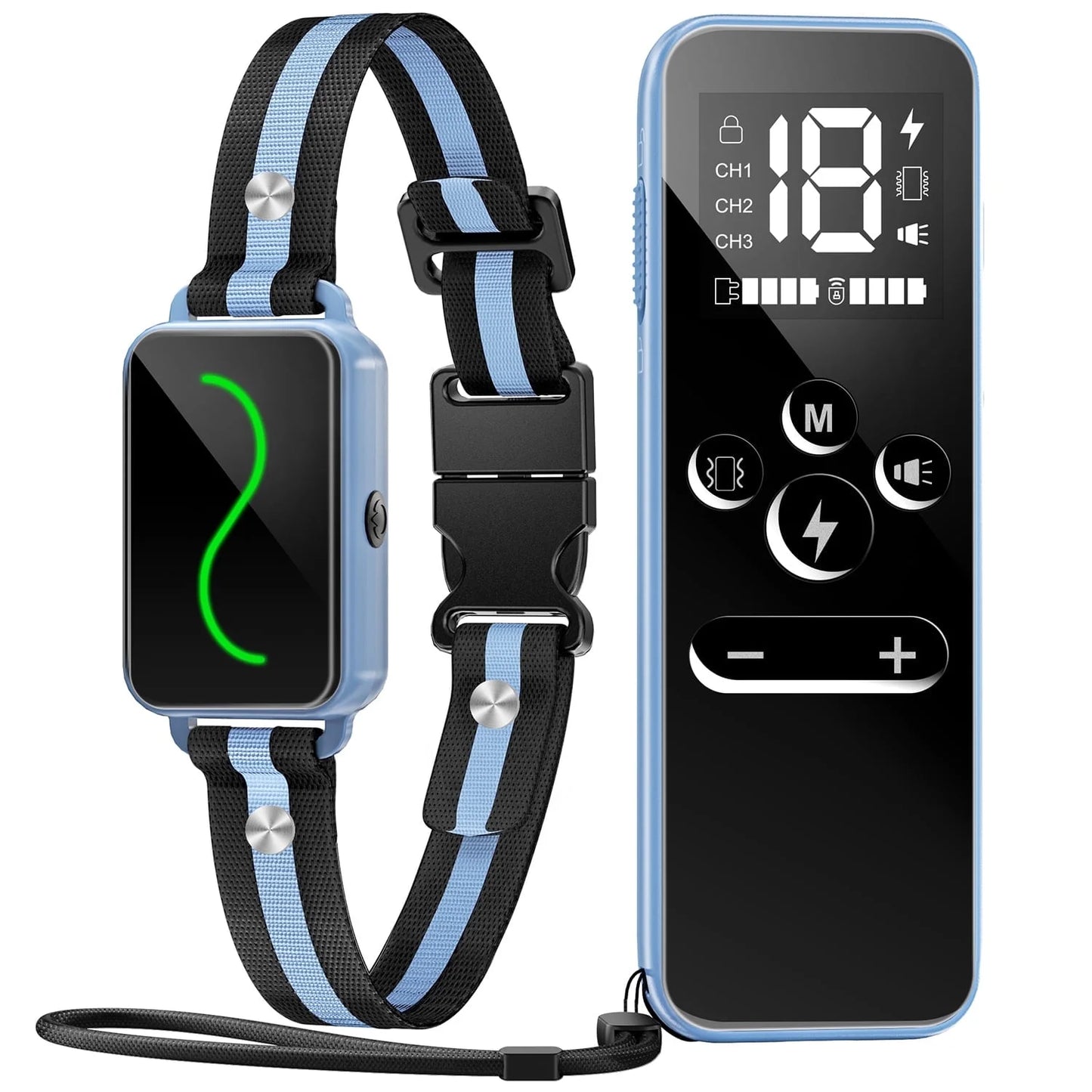 Dog Shock Collar for 2 Dogs,Dog Training Collar with Remote for Large, Medium, Small Dogs, E Collar with Vibration, Electric Shock, Beep