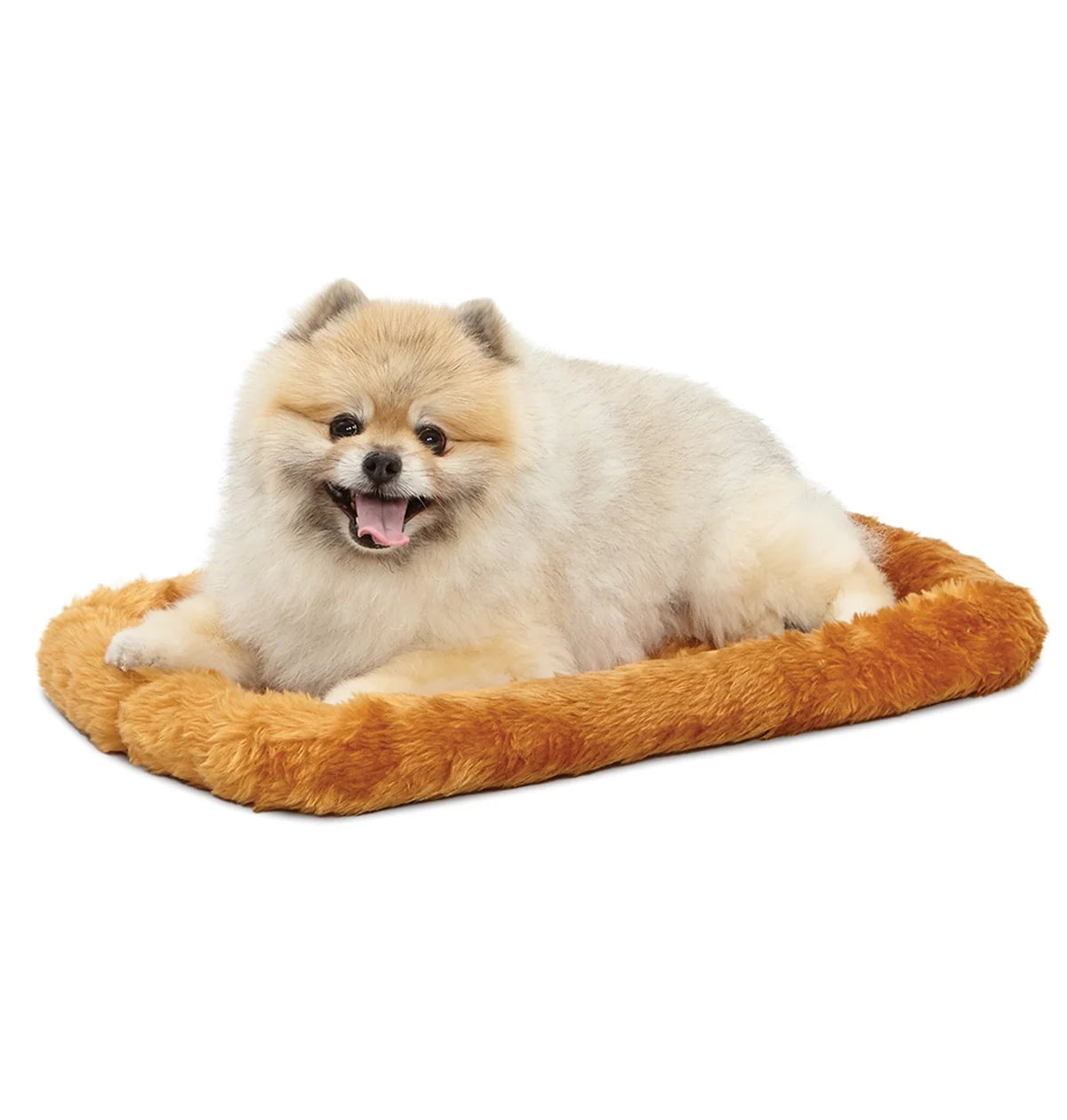 / Quiettime Gray Fleece, Plush Bolstered Bed/ Fits 30-Inch Crate/ Model-40230