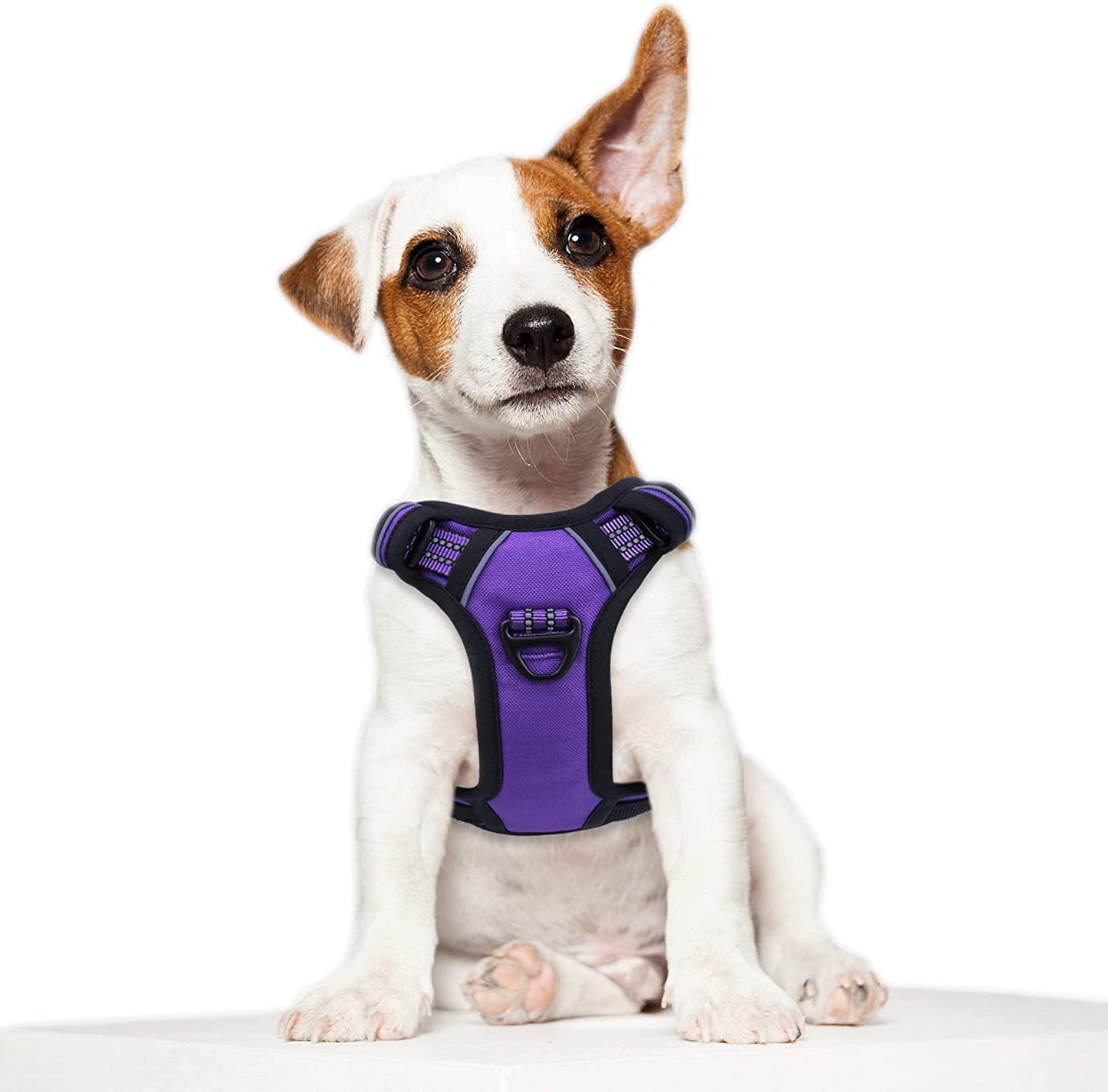 Tactical Dog Harness for Medium Dogs No Pull, Famous TIK Tok No Pull Dog Harness, Fit Smart Reflective Pet Walking Harness for Training, Adjustable Dog Vest Harness with Handle Pink Camo M