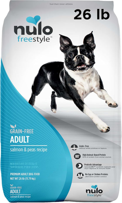 Freestyle Adult Dog Food, Premium All Natural Grain-Free Dry Small Kibble Dog Food, with BC30 Probiotic for Healthy Digestion, and High Animal-Based Protein with No Chicken or Egg Alternatives