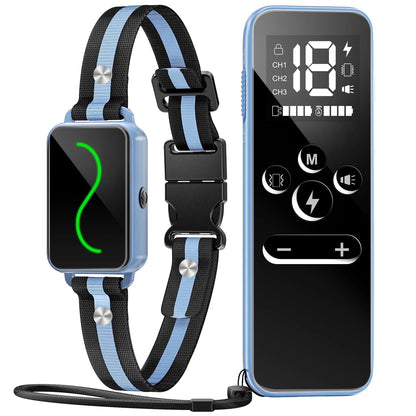 Dog Shock Collar for 2 Dogs,Dog Training Collar with Remote for Large, Medium, Small Dogs, E Collar with Vibration, Electric Shock, Beep