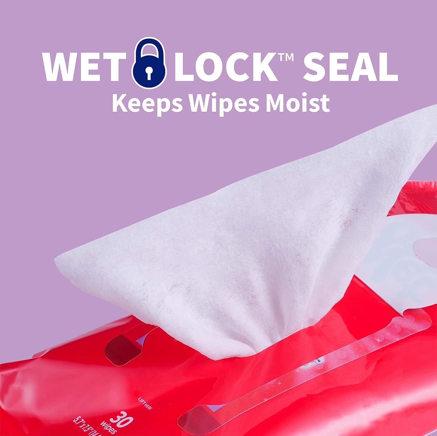 for Pets Delicate Clean Kitten Wipes for Cats with Oatmeal Cat Cleaning Wipes, Mild & Soothing Cat Grooming Wipes with Wet Lock Seal (Pack of 1, 30 Count Total)