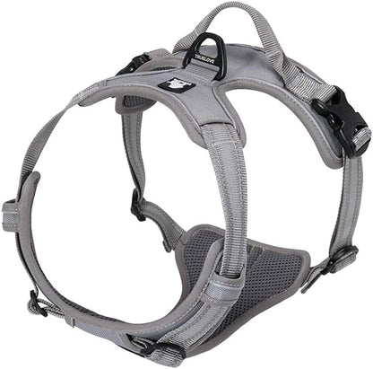 Adjustable No-Pull Dog Harness Reflective Pup Vest Harnesses Comfortable Control Brilliant Colors Truelove Tlh5651(Royal Blue,M)