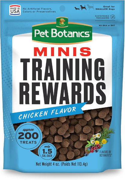 4 Oz. Pouch Training Reward Mini Soft & Chewy, Duck and Bacon Flavor, with 200 Treats per Bag, the Choice of Top Trainers