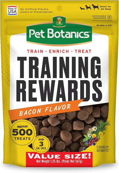4 Oz. Pouch Training Reward Mini Soft & Chewy, Duck and Bacon Flavor, with 200 Treats per Bag, the Choice of Top Trainers