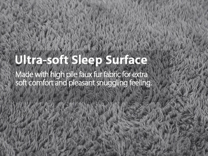 X-Large Orthopedic Foam Dog Bed Waterproof Pet Sofa 45X35X8 with Removable Cover