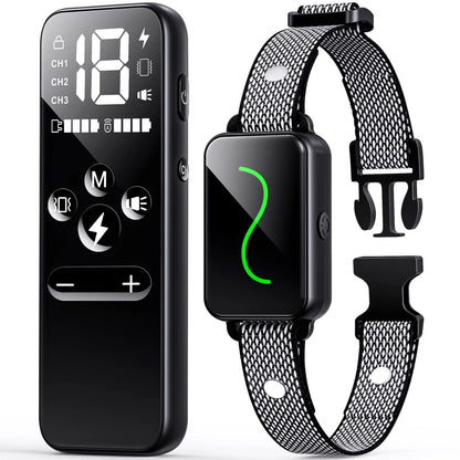 Dog Shock Collar for 2 Dogs,Dog Training Collar with Remote for Large, Medium, Small Dogs, E Collar with Vibration, Electric Shock, Beep