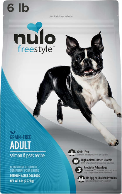 Freestyle Adult Dog Food, Premium All Natural Grain-Free Dry Small Kibble Dog Food, with BC30 Probiotic for Healthy Digestion, and High Animal-Based Protein with No Chicken or Egg Alternatives